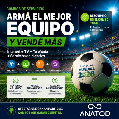 🎯 Nuevo Combos de Servicios:más ventas, más valor por cliente